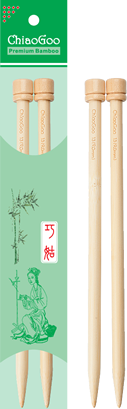Chiaogoo Single Points Natural Bamboo Knitting Needles